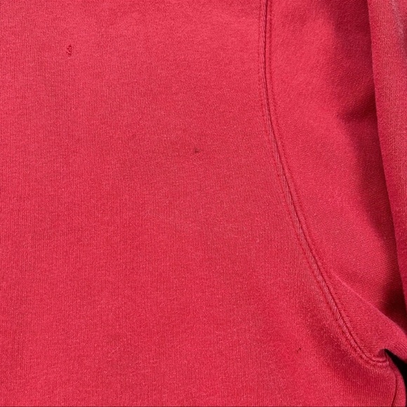 Cinch Sport Men's Jacket Sz XL Red Hooded Stadium Fits Like LGE Zip Front FLAW - Picture 10 of 14